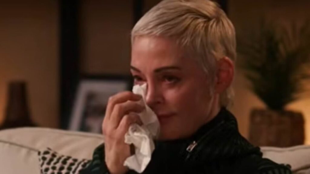 Rose McGowan suspects Harvey Weinstein is serving his 16 year sentence ‘in a Connecticut mansion’ as she breaks down in tears in emotional interview: ‘I don’t know if he’s ever spent a day in prison’