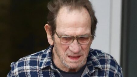 Fears for frail Tommy Lee Jones as he’s seen limping on first outing since daughter Victoria’s shock death at 34… prompting tragic admission from insiders