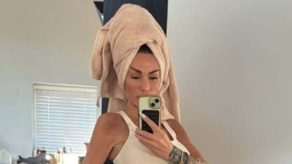 Katie Price reveals her family are desperately trying to persuade her to get medical help after dramatic weight loss as she brands herself a ‘stick woman’