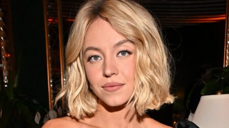 Sydney Sweeney shows off her famous cleavage at Golden Globes pre-party despite failing to nab a nomination