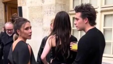 Another awkward moment between Victoria Beckham and Nicola Peltz goes viral as fans claim Brooklyn’s mum ‘is not the problem’