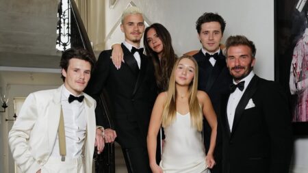 Unpicking ‘Brand Beckham’: The astonishing list of goods Victoria owns the rights to after trademarking the names of all four of her children – amid row over Brooklyn’s name rights