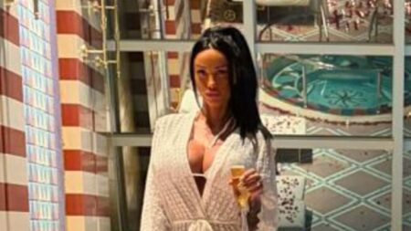 Katie Price engaged for the NINTH time: Entrepreneur Lee Andrews proposes to embattled star with giant diamond ring on lavish Dubai break – a week after her split from JJ Slater