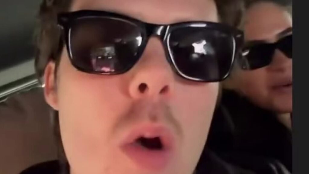 Cruz and Romeo Beckham appear to take a bold swipe at ‘hater’ Brooklyn in playful video as they buddy up in Paris… after estranged brother’s explosive statement