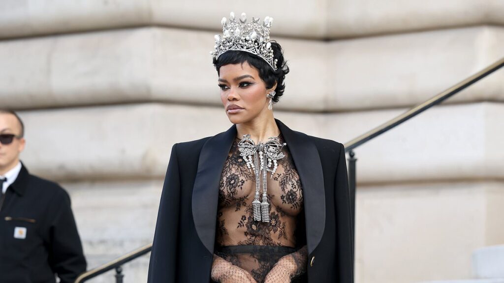 Gendarme! Haven’t we seen those jewels somewhere before? Teyana Taylor flaunts ‘jewels inspired by the Louvre’