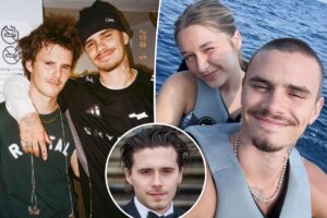 Brooklyn Beckham gets snubbed — again — as brother Romeo looks back on 2025