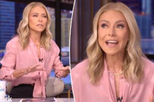 Kelly Ripa accidentally used contour instead of foundation for ‘Live’ episode