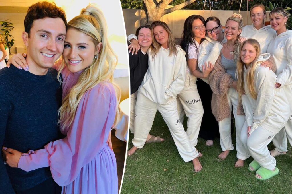 Meghan Trainor’s husband sounds off on alleged Ashley Tisdale fallout, ‘toxic’ mom group drama