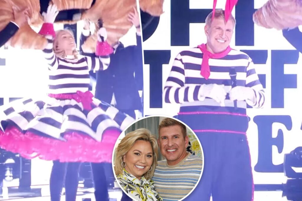 Todd and Julie Chrisley mock their time in prison with controversial ‘Masked Singer’ appearance