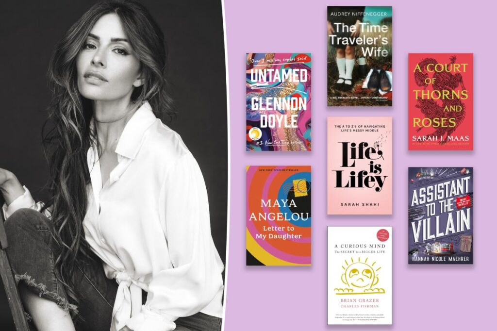 Actress Sarah Shahi shares her six favorite books