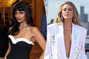 Jameela Jamil embraces her ‘shallow, petty and mean’ side after Blake Lively’s savage snub