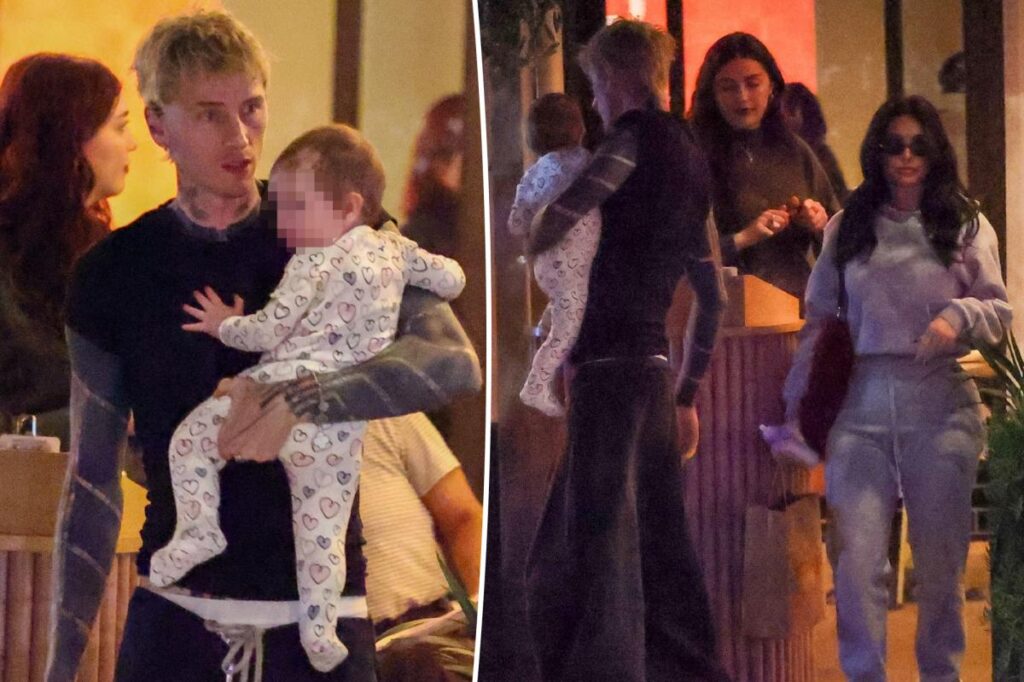 Megan Fox and MGK reunite for dinner date with daughter as relationship remains up in the air