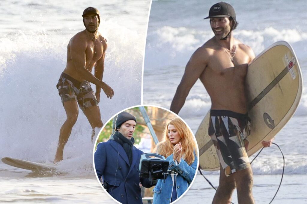 Carefree Justin Baldoni surfs on Costa Rica birthday trip despite Blake Lively legal war