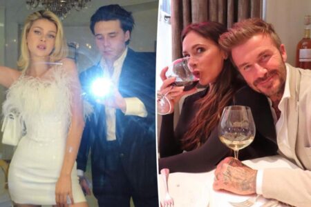Brooklyn Beckham and Nicola Peltz couldn’t be happier on date night