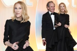 Catherine O’Hara looked happy at swanky Hollywood bash in final appearance before death