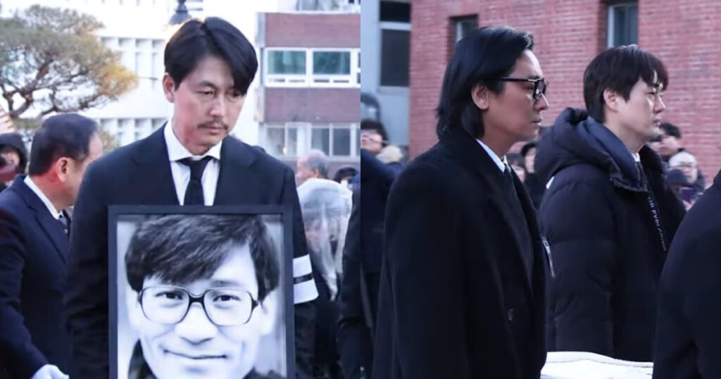 Ahn Sung-ki’s funeral: Jung Woo-sung carries portrait, Ju Ji-hoon, Yoo Ji-tae serve as pallbearers, Entertainment News