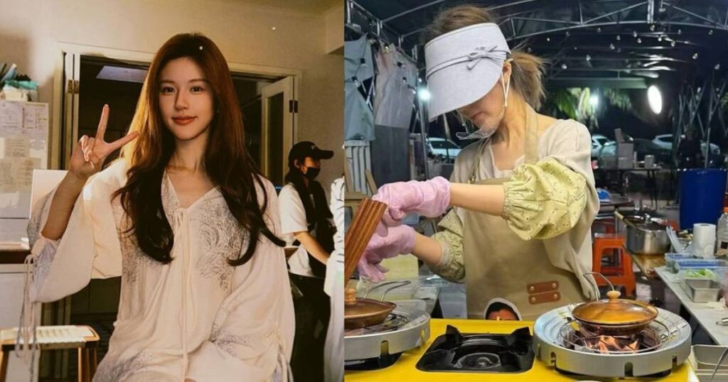 ‘Just experiencing life’: Zhao Lusi runs food stall in Hainan night market, Entertainment News