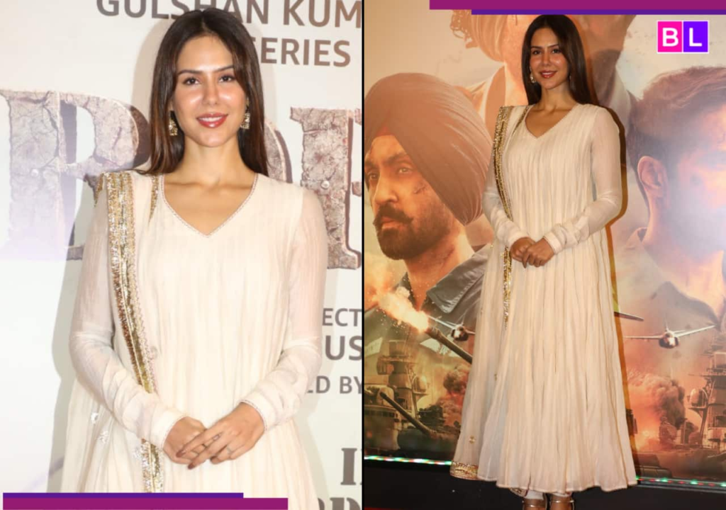 Sonam Bajwa turns heads in a stunning Anarkali, proves less is more with her minimal makeup and accessories