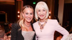 Sarah Jessica Parker Reflects on 25 Years of Carrie Bradshaw as Helen Mirren Pays Tribute to the Actresses That Inspire Her at Golden Eve Ceremony