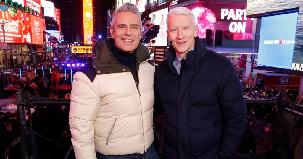 Andy Cohen and Anderson Cooper Detail Texts With Ryan Seacrest Ahead of ‘CNN’s New Year’s Eve Live’