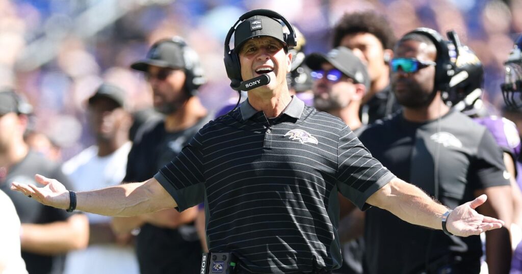 Coach John Harbaugh Includes Smiley Face Emoji in Farewell Statement After Baltimore Ravens Firing