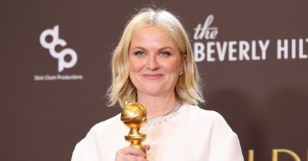Amy Poehler’s ‘Good Hang’ Wins the 1st Ever Best Podcast Award at the 2026 Golden Globes