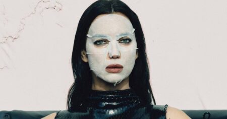 Irina Shayk Gets Naked Wearing Only a Leather Cape and Rocks a Studded Thong Bikini in Edgy ‘V’ Magazine Shoot