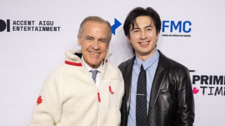 Canadian Prime Minister Mark Carney Dons ‘Heated Rivalry’ Fleece Jacket, Says 2SLGBTQ+ Rights Are “Under Threat”