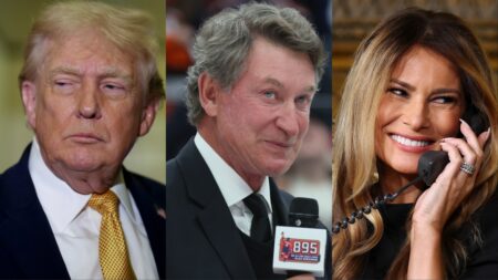 Trump: Wayne Gretzky (and His “Great Wife”) Are Dying to See ‘Melania’ Movie