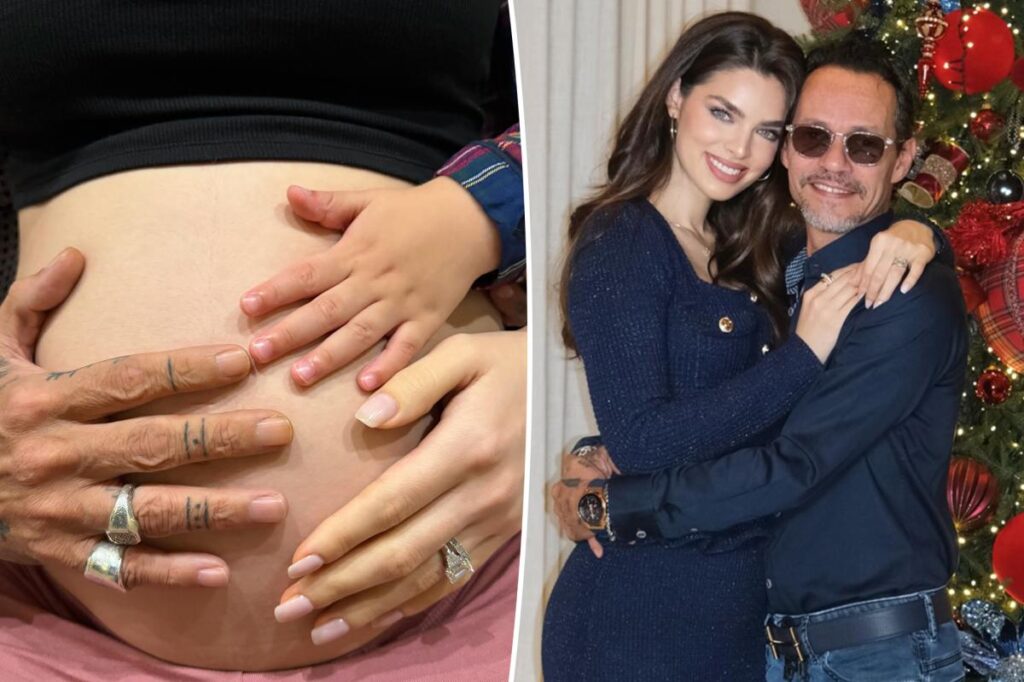 Marc Anthony is expecting baby No. 8, his second with pregnant wife Nadia Ferreira