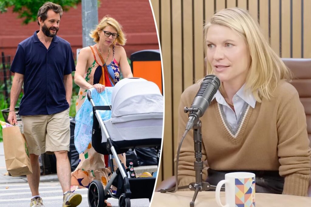 Claire Danes reveals third child’s name years after surprise baby caused ‘meltdown’
