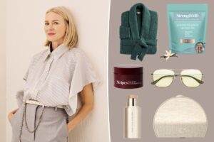 Naomi Watts on wellness rituals and sharing her lube with Kim Kardashian