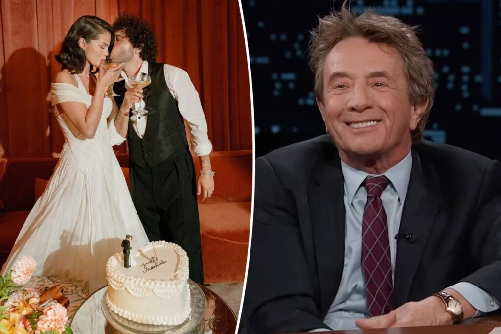 Martin Short admits to mortifying moment he nearly ruined Selena Gomez and Benny Blanco’s wedding
