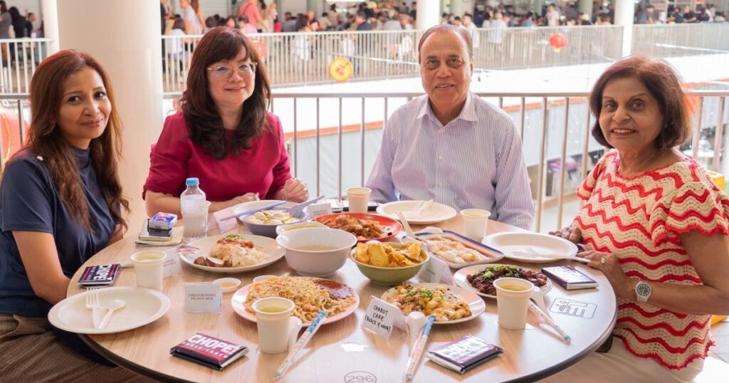‘Amazing’: US ambassador Anjani Sinha tries hawker food in Singapore