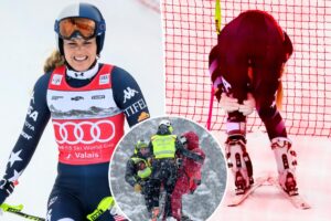 Olympic skier Lindsey Vonn airlifted to hospital after crash 1 week before 2026 Winter Games