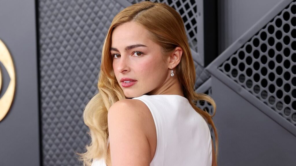 Addison Rae flashes underwear in Marilyn Monroe-style Grammys gown at 2026 Grammy Awards