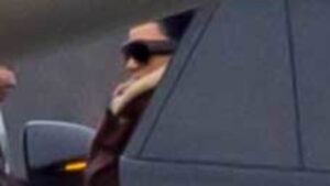 Moment Kim Kardashian and Lewis Hamilton are pictured together for the first time as they arrive at Estelle Manor as it’s claimed they’re enjoying a ‘secret romance’