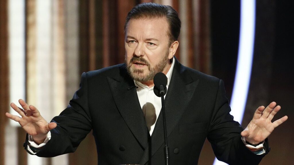 Ricky Gervais torches Grammy winners using acceptance speeches to blast ICE: ‘They’re still not listening!’