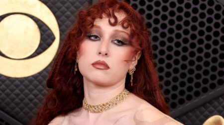 Chappell Roan fires back at outrage over shockingly revealing Grammys gown that hung from her nipple rings