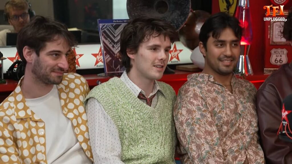 Cruz Beckham makes live radio debut on Chris Evans’ TFI Friday show – over 25 years after presenter forced Victoria Beckham to weigh herself live on air months after Brooklyn’s birth