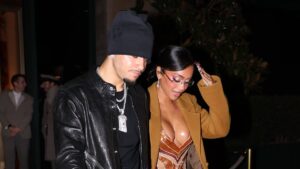 Jadon Sancho goes public with girlfriend Saweetie as they step out holding hands after romantic dinner in Paris