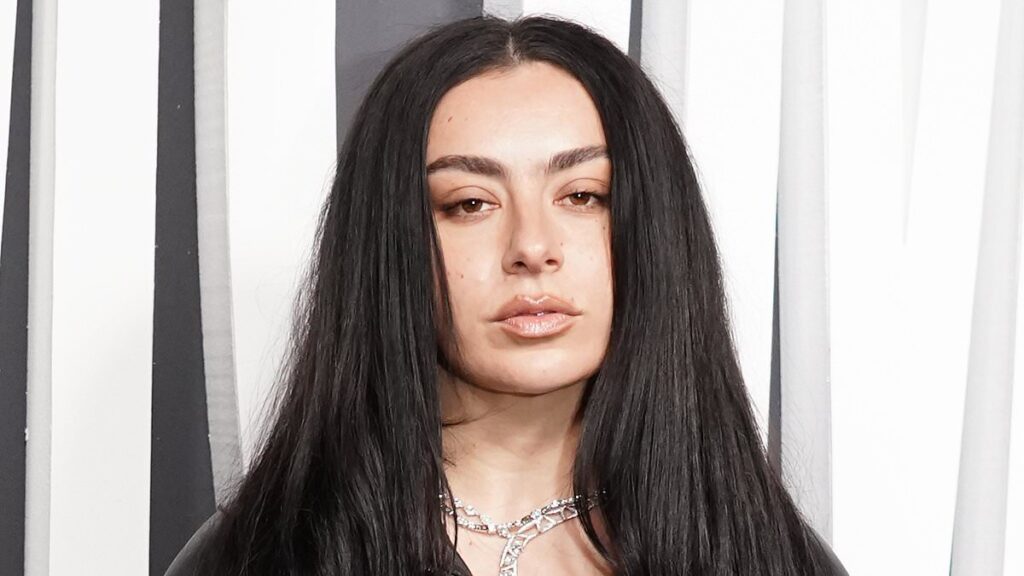 Charli XCX and Alexander Skarsgard compete for the most daring look at The Moment premiere in London