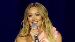 Hilary Duff shares rare photo of son Luca, 13, as she moves past ‘toxic’ mom group drama