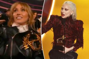 Miley Cyrus snubs Lady Gaga with shady reaction to Grammys win