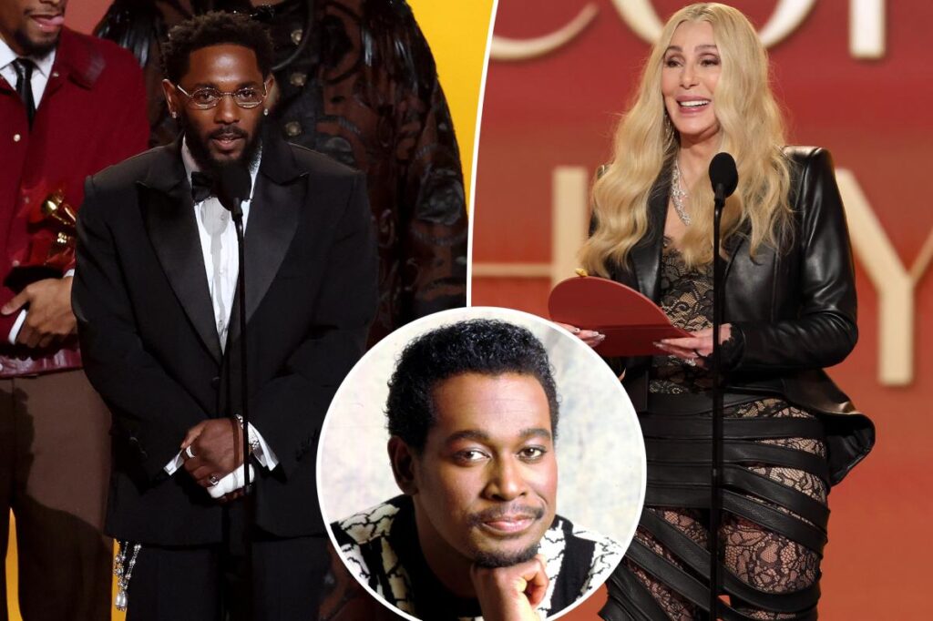 Cher mistakes Luther Vandross for Kendrick Lamar at Grammys