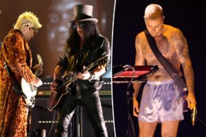 Ozzy Osbourne tribute, Justin Bieber performance