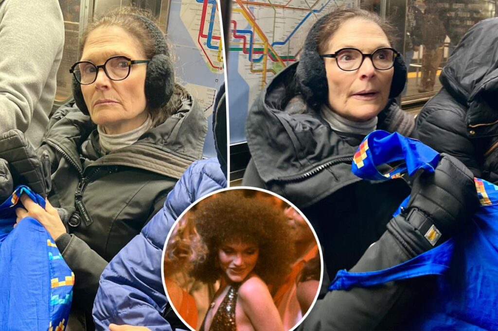 ‘Scarface’ bombshell looks unrecognizable on NYC subway