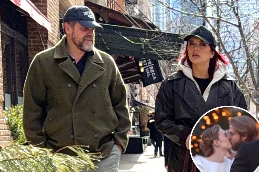 David Harbour spotted out with woman while ‘Stranger Things’ costars celebrated Maya Hawke’s wedding