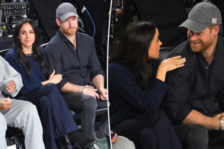 Prince Harry and Meghan Markle spotted enjoying NBA All-Stars Game in Los Angeles