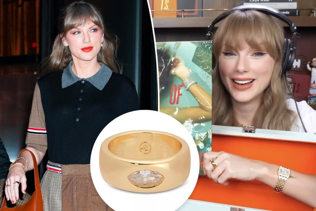 Taylor Swift’s go-to ring looks just like this $40 Ettika style